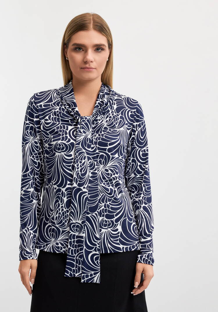 Блуза Лиaна шир.  750, рис. 14