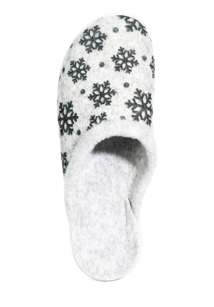 Тапочки женские Снежинки шир.  750, рис. 4