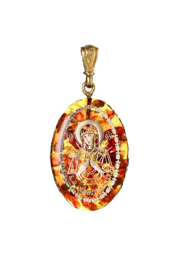 Подвеска-иконка из янтаря шир.  580, рис. 5