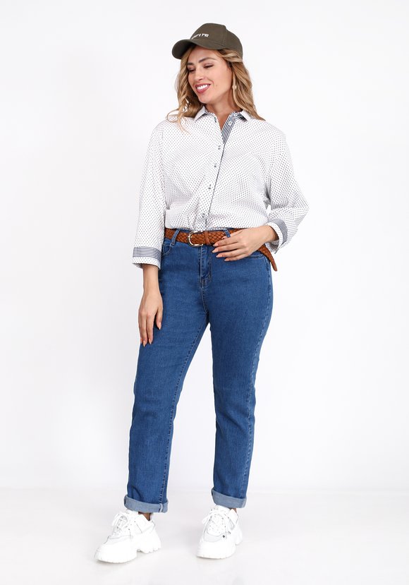 Блуза Естественная красота шир.  580, рис. 1