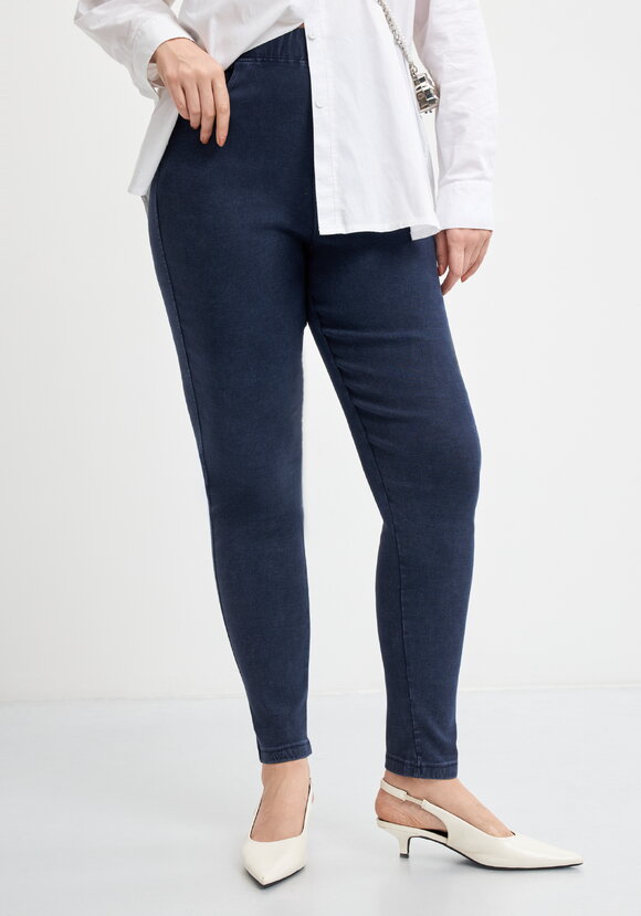 Джегинсы утепленные Дарина шир.  580, рис. 2