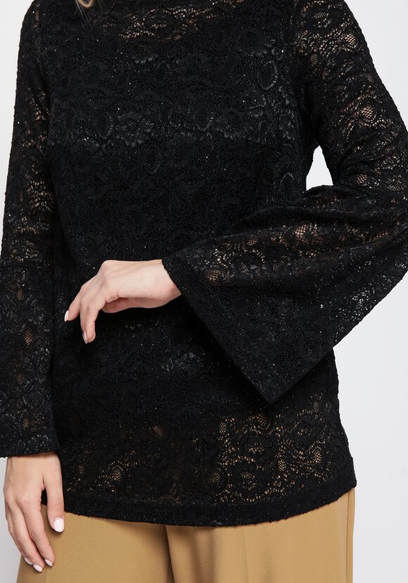 Блуза из гипюра с майкой шир.  580, рис. 5