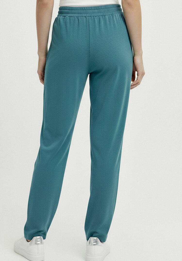 Брюки прямые трикотажные на резинке шир.  750, рис. 11