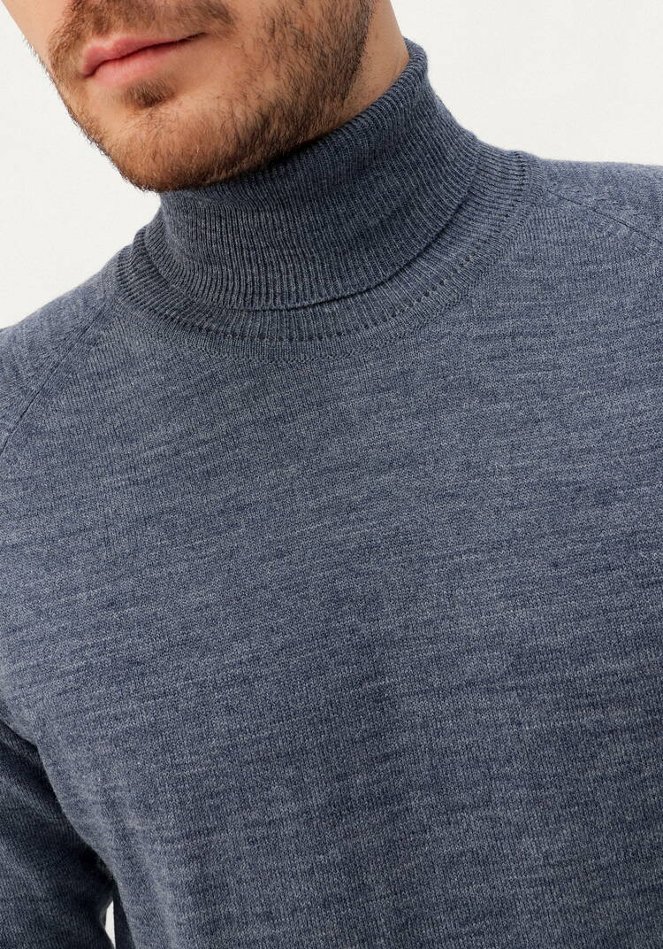 Джемпер вязаный с высокой горловиной шир.  750, рис. 29