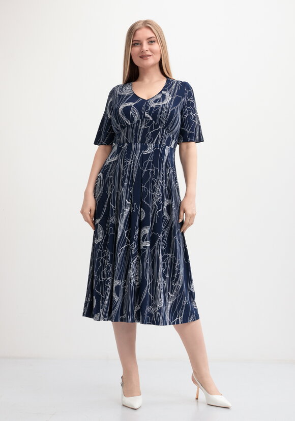 Платье Милослава шир.  580, рис. 10