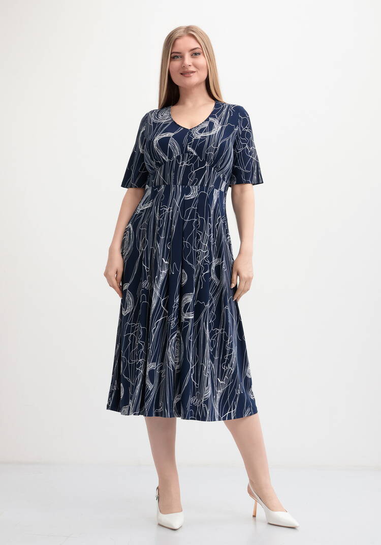 Платье Милослава шир.  750, рис. 10