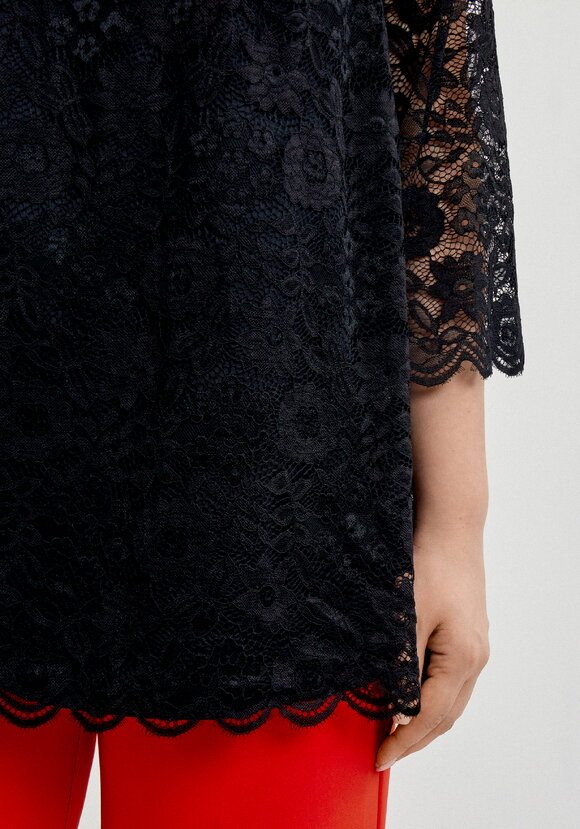 Туника из кружева с топом шир.  580, рис. 32