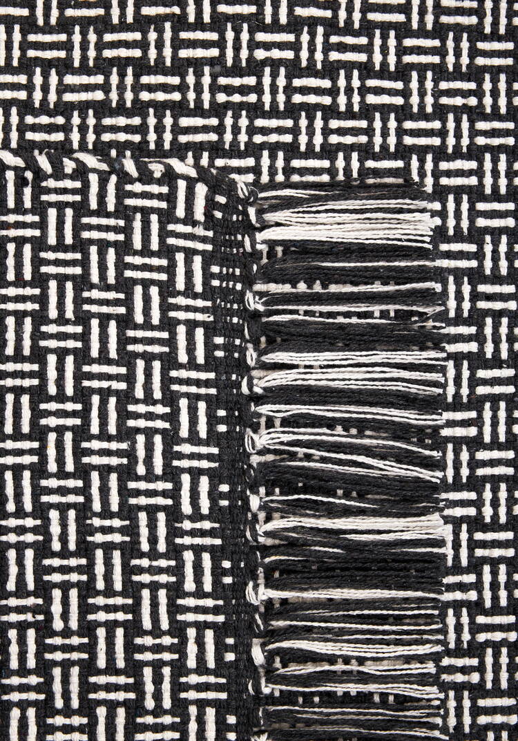 Коврик из хлопка с бахромой шир.  750, рис. 20