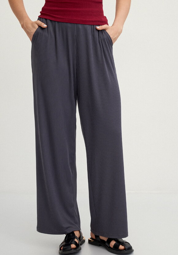 Брюки свободного кроя в рубчик шир.  580, рис. 10