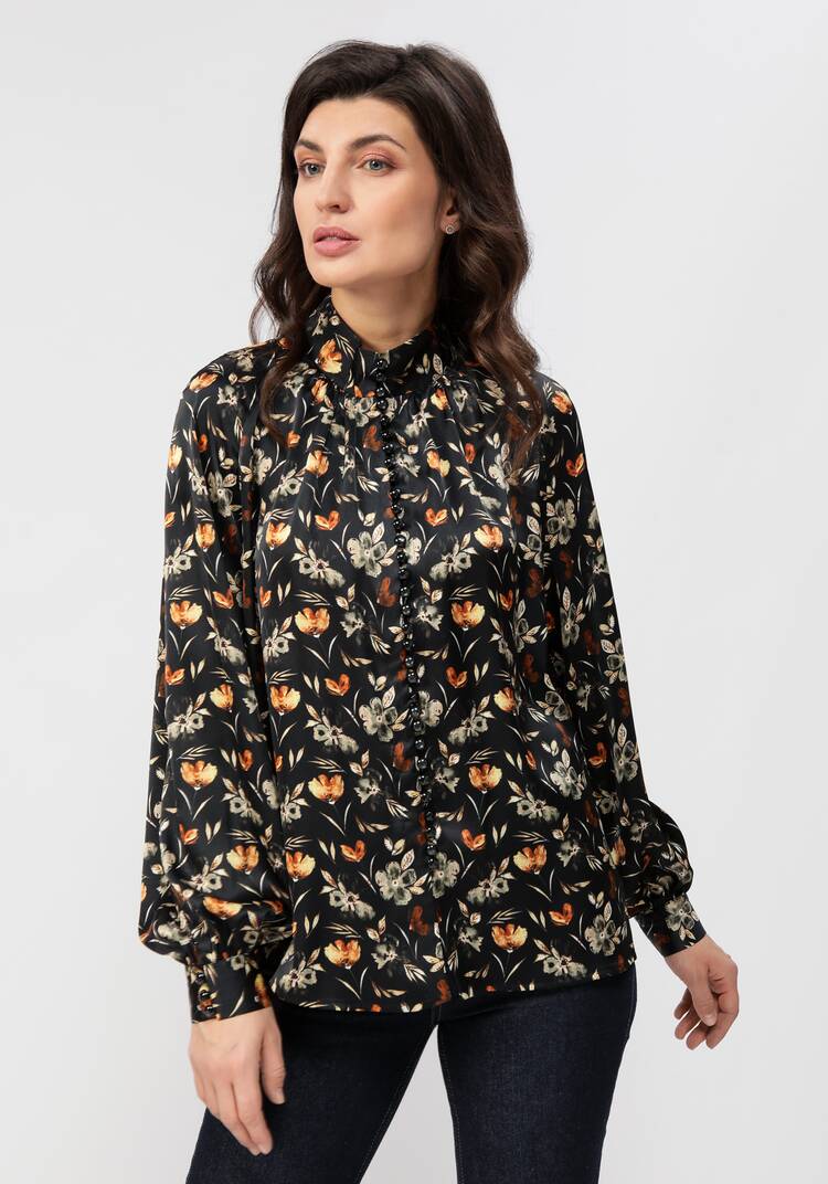 Блуза прямого силуэта с рукавом реглан шир.  750, рис. 7