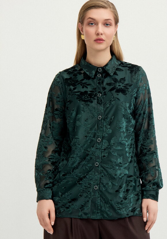 Блуза Мелaния шир.  580, рис. 12