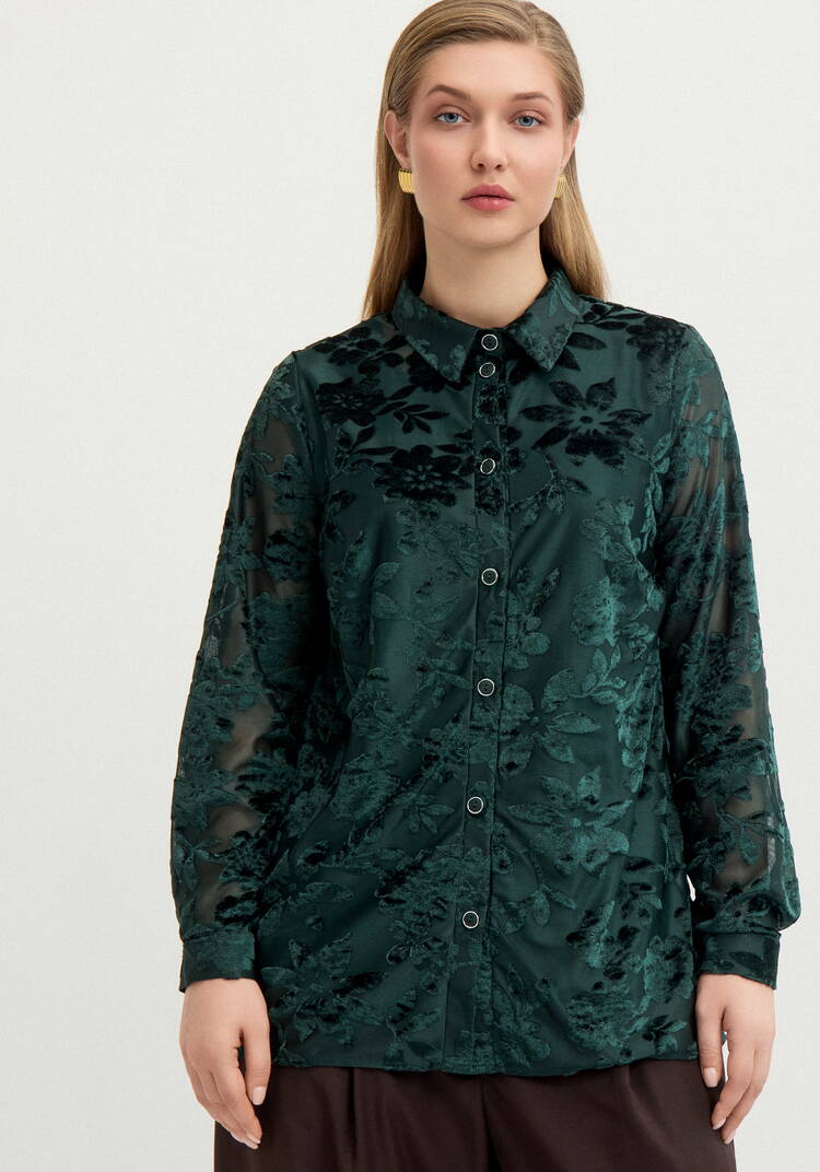 Блуза Мелaния шир.  750, рис. 12