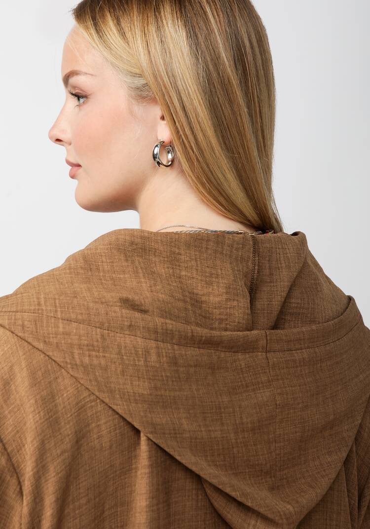 Жакет на молнии с капюшоном Амелия шир.  750, рис. 12