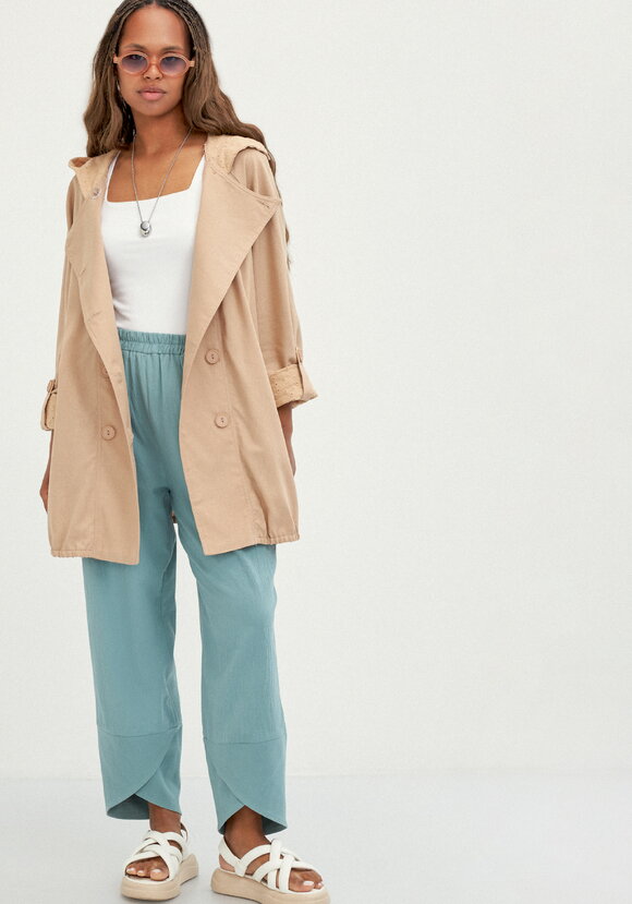 Пыльник с отделкой из шитья шир.  580, рис. 10