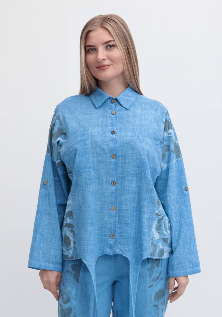 Блуза Фаина шир.  750, рис. 4