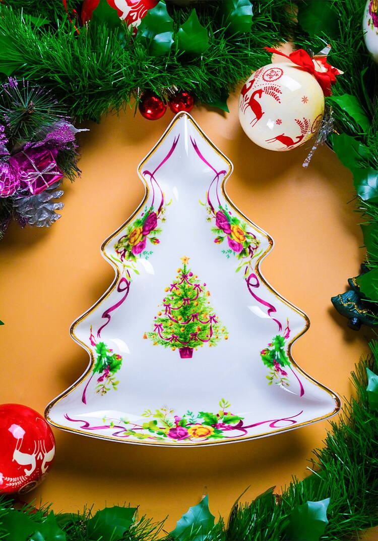 Блюдо-ёлка из фарфора шир.  750, рис. 1