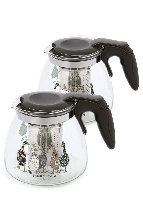 Заварочные стеклянные чайники, 2 шт. шир.  580, рис. 9