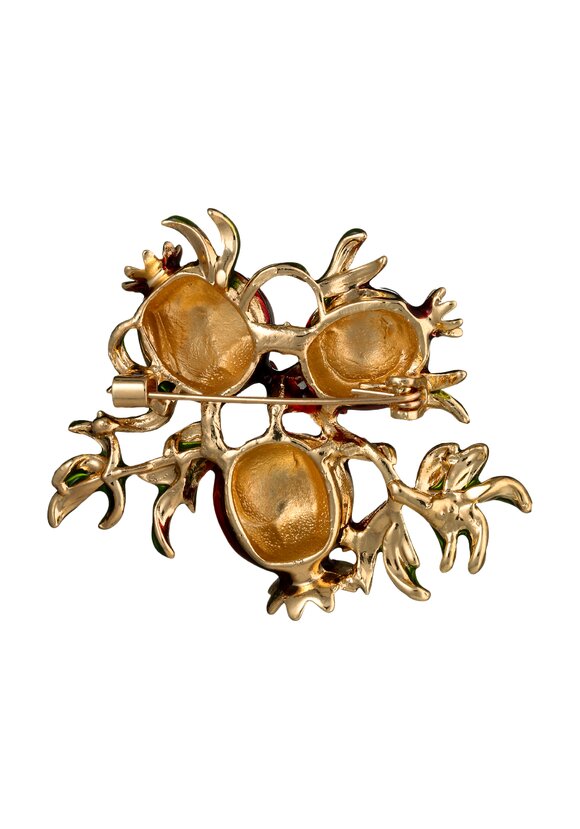 Брошь Гранатовый восторг шир.  580, рис. 2