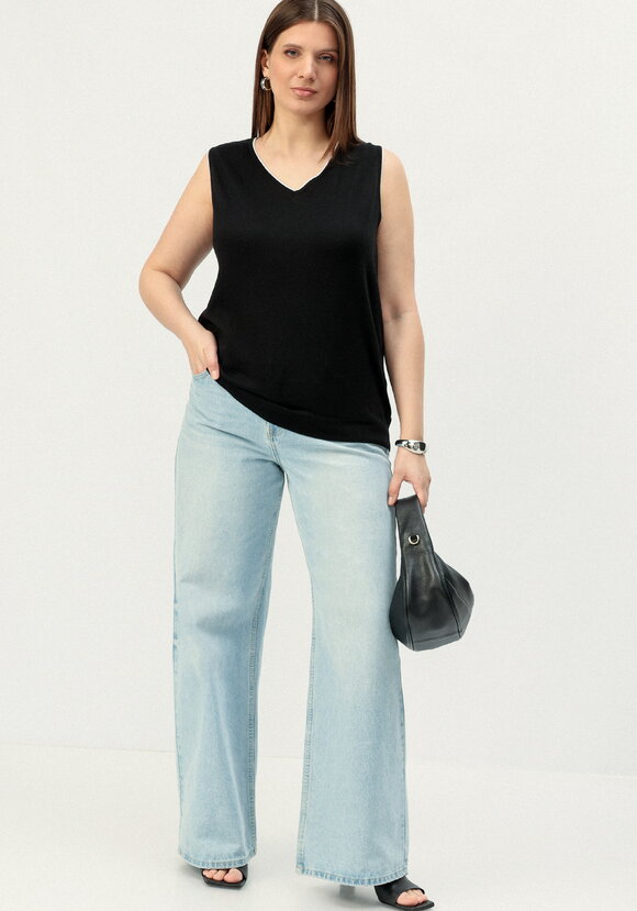 Топ с декором из метанити шир.  580, рис. 26