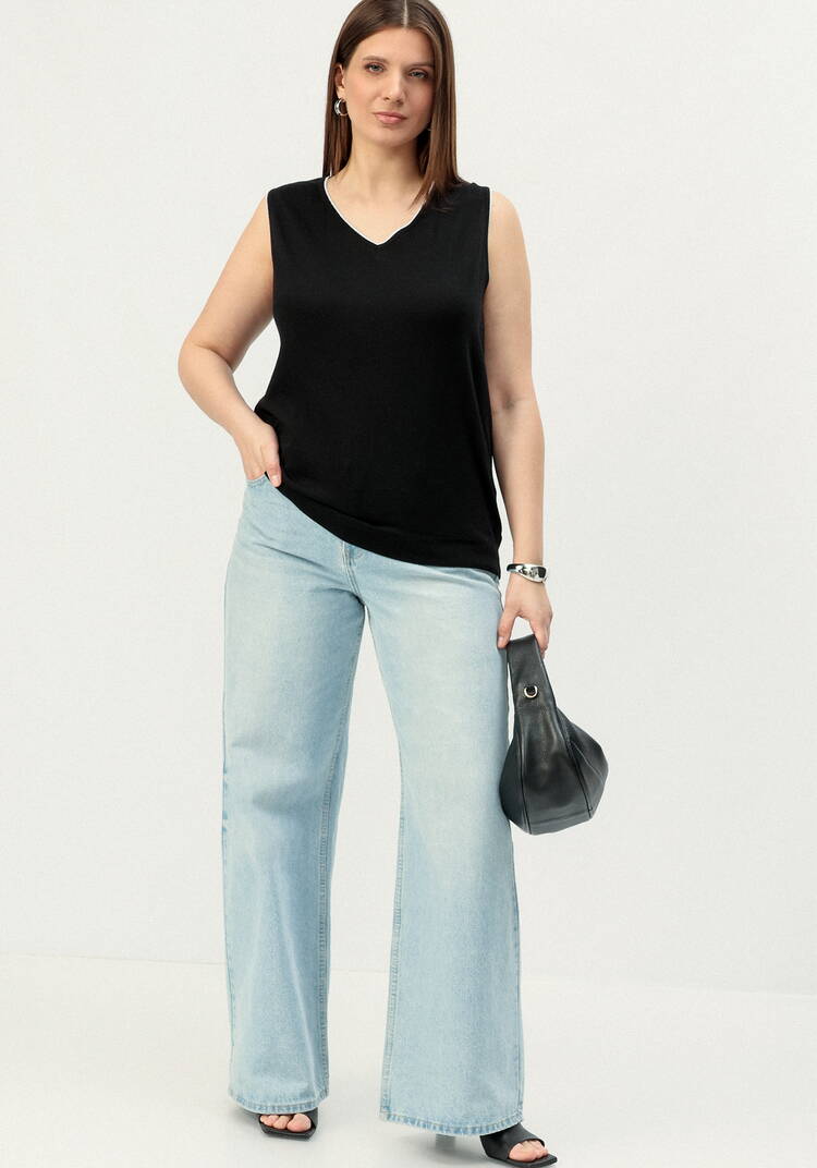 Топ с декором из метанити шир.  750, рис. 26