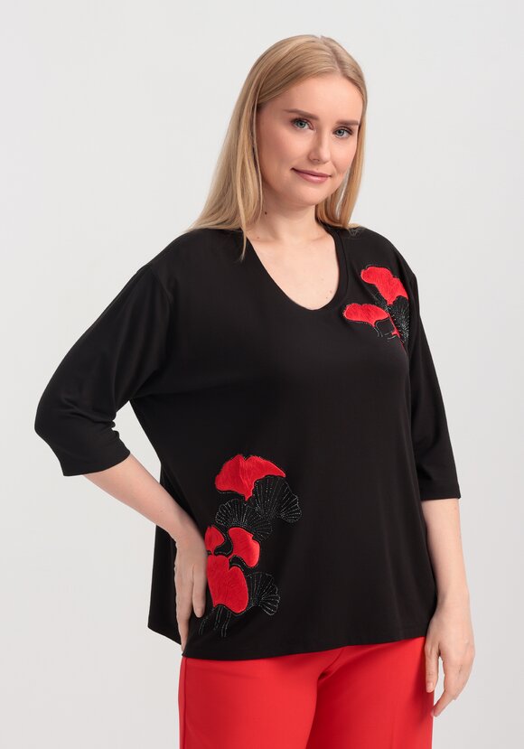 Блуза Ария шир.  580, рис. 5