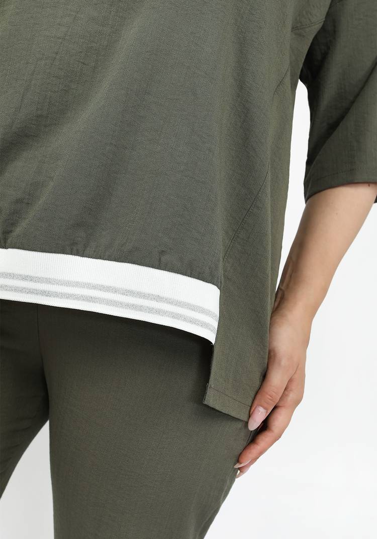 Блуза Спортивный стиль шир.  750, рис. 4