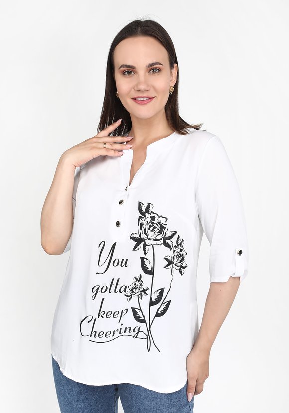 Блуза Прекрасная ода шир.  580, рис. 4