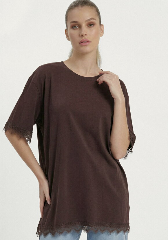 Блуза с отделкой из кружевa шир.  580, рис. 10