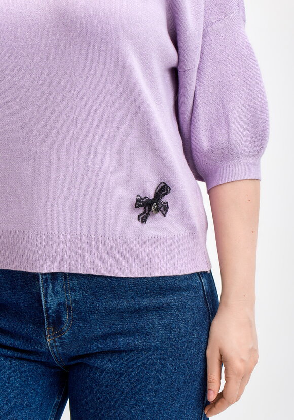 Джемпер с декором и рукавом 3/4 шир.  580, рис. 12