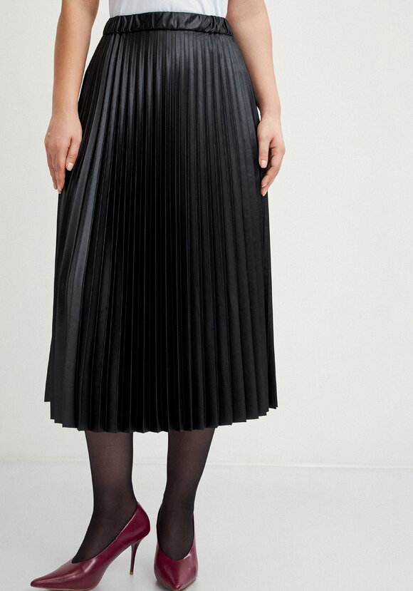 Юбка плиссированная из трикотажа с напылением шир.  580, рис. 11