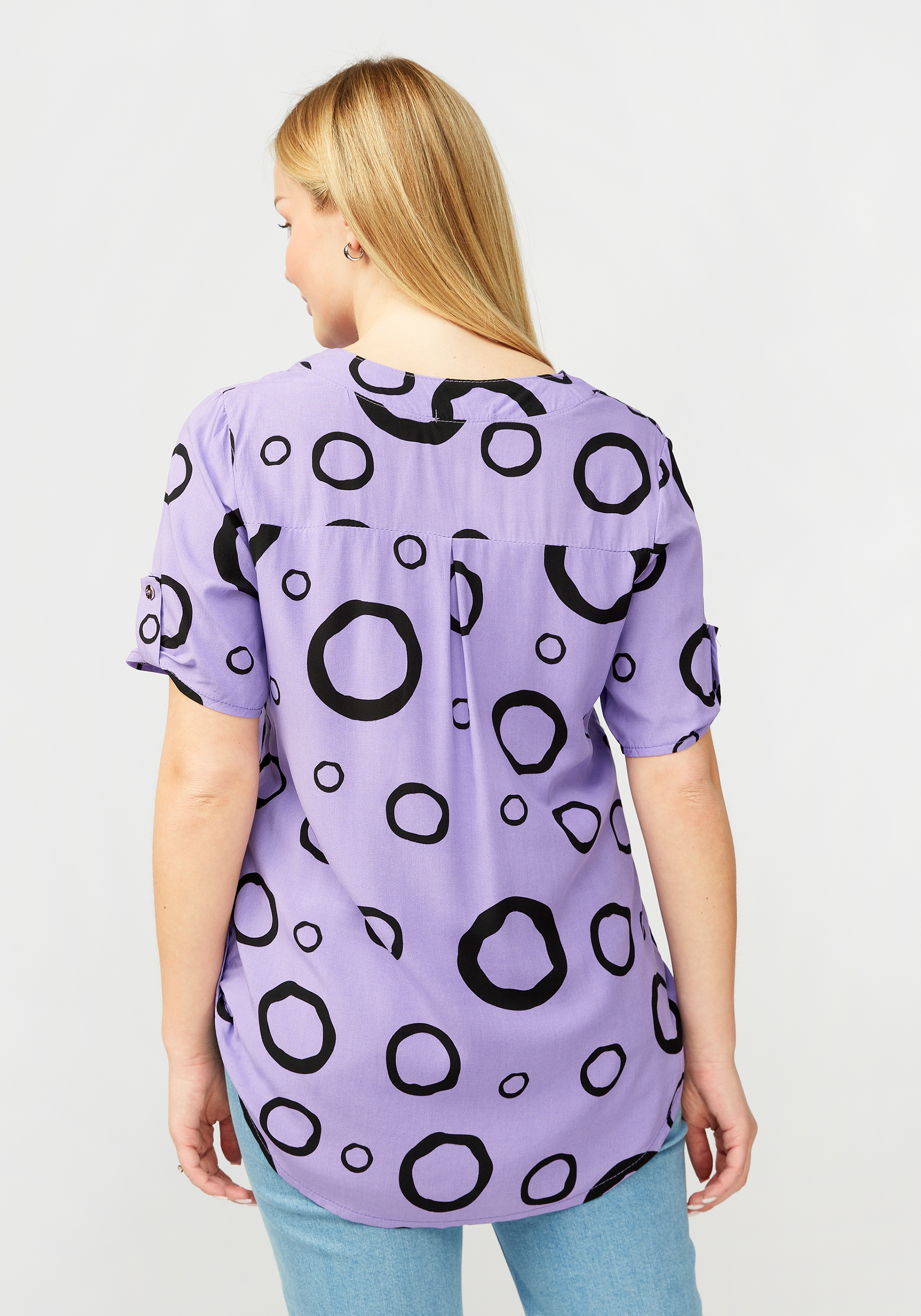 Рубашка женская "Элисон" Unit, цвет фиолетовый, размер 50 - фото 3