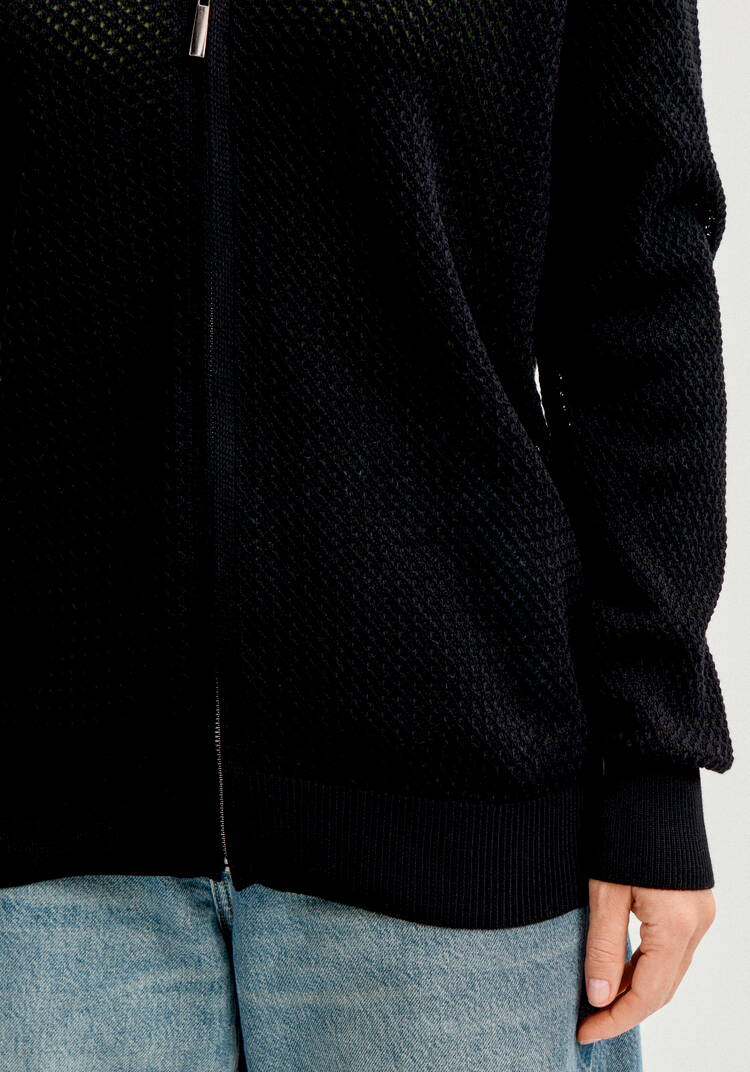 Бомбер ажурный на свободу движения шир.  750, рис. 27