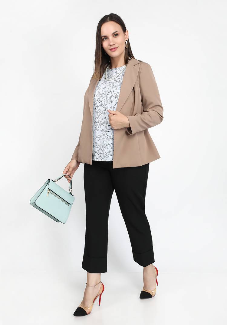 Брюки прямые с отворотами шир.  750, рис. 5