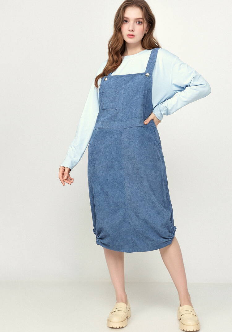 Сарафан из микровельвета на бретелях шир.  750, рис. 8