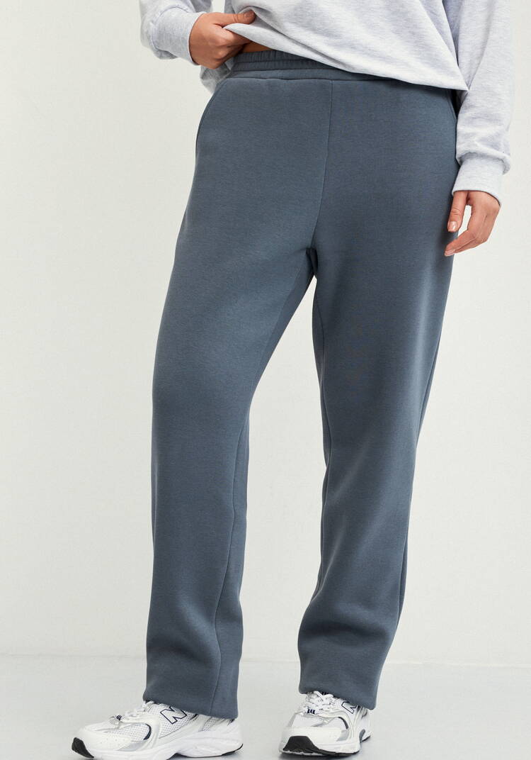 Брюки из футера с начёсом шир.  750, рис. 18