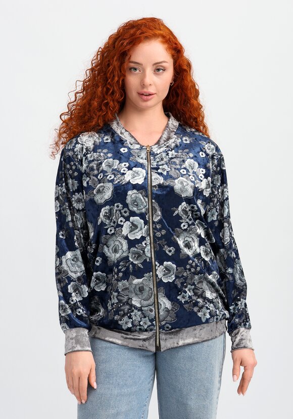 Бомбер Бархатная роза шир.  580, рис. 7