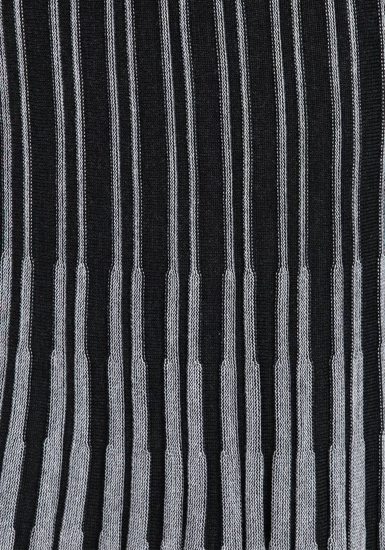 Юбка А-силуэта в вертикальную полоску шир.  750, рис. 3