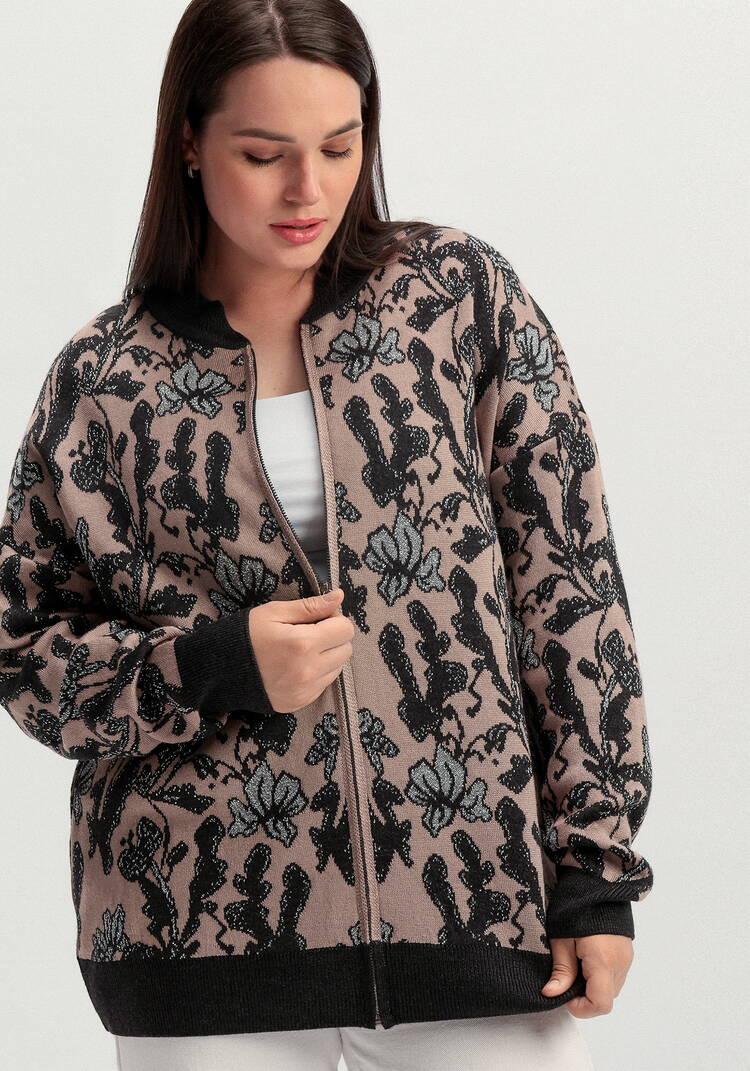 Бомбер с метанитью и цветочным орнаментом шир.  750, рис. 3