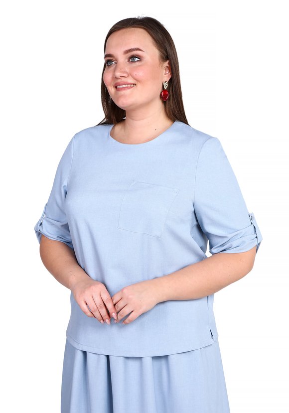 Блуза Прелесть Момента шир.  580, рис. 9