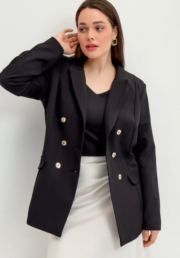 Пиджак двубортный шир.  580, рис. 9