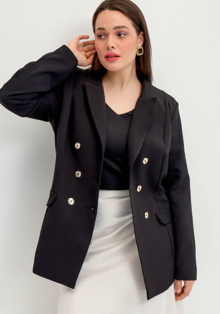 Пиджак двубортный шир.  750, рис. 9