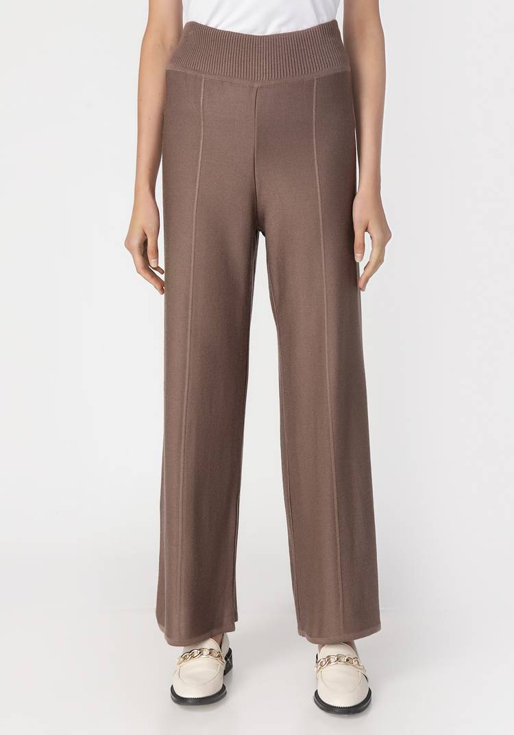 Брюки женские широкие однотонные шир.  750, рис. 11