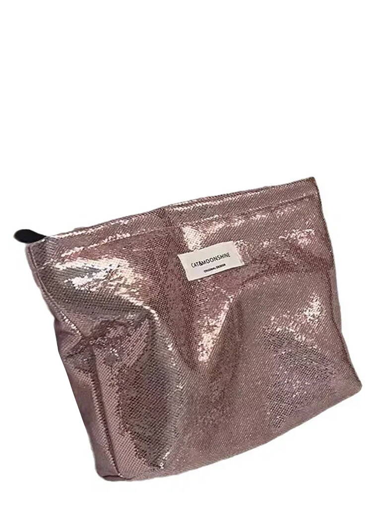 Косметичка Розовый металлик шир.  750, рис. 1