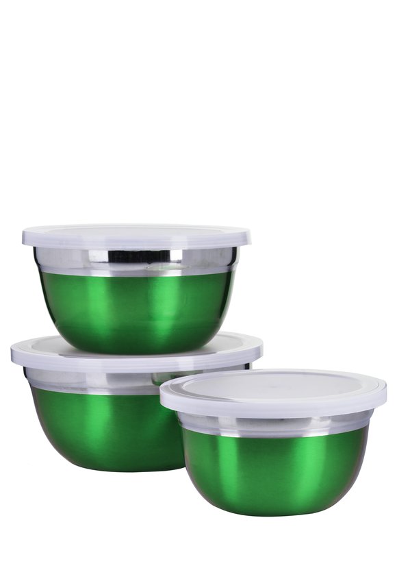 Набор из 3-х мисок с крышками шир.  580, рис. 1