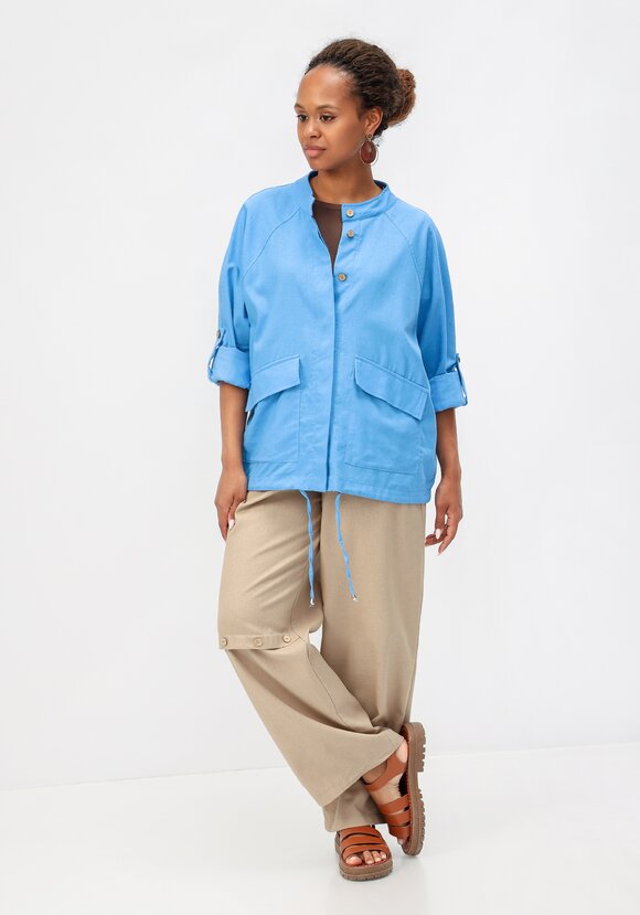 Пыльник свободного кроя шир.  580, рис. 2