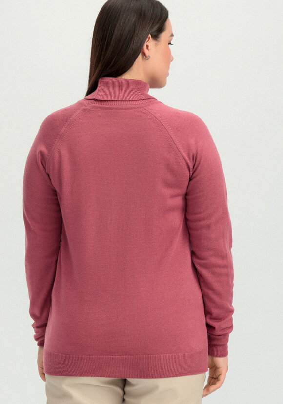 Джемпер прямого силуэта с высоким воротом шир.  580, рис. 11