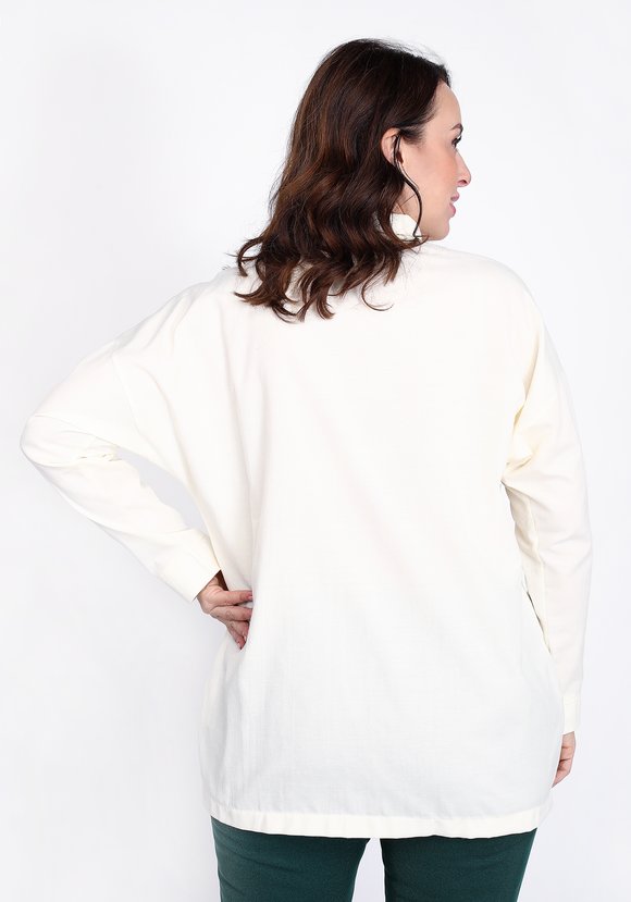 Рубашка свободного кроя с застежкой шир.  580, рис. 3