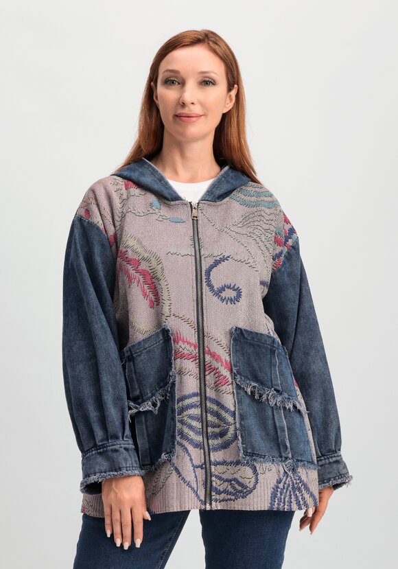 Джинсовая куртка Харпер шир.  580, рис. 7