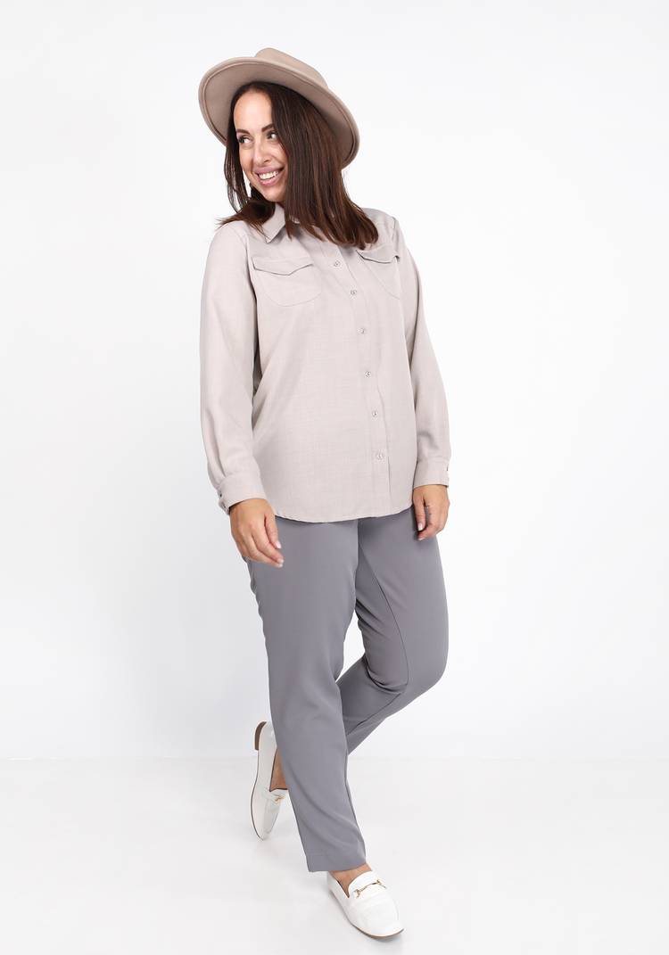 Рубашка под джинсу шир.  750, рис. 8