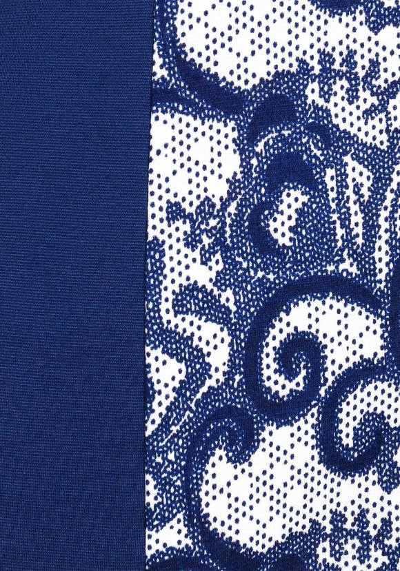 Платье с комбинированным принтом длины миди шир.  580, рис. 5